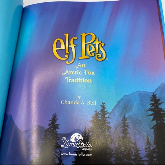 Elf on the Shelf Elf Pets Books Boy Arctic Fox St Bernard Xmas Carol Aebersold - Picture 14 of 15